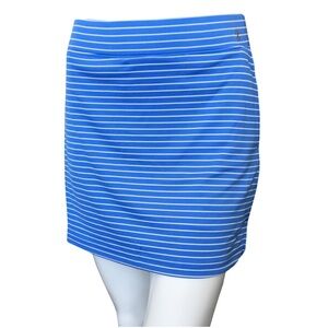 IZOD Women’s Golf Blue White Stripe Size Medium